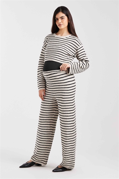 Mamalicious Maternity: вязаные брюки с широкими брючинами, рассчитанные на беременных co-ord артикул 151747766