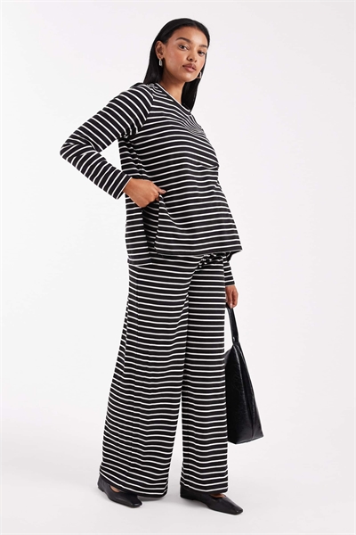 Брюки с широкими штанинами из мягкого джерси от Mamalicious Maternity co-ord артикул 148917133