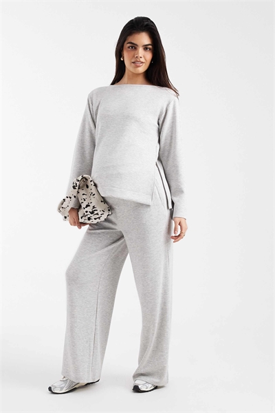 Брюки из джерси с широкими брючинами co-ord артикул 151963722