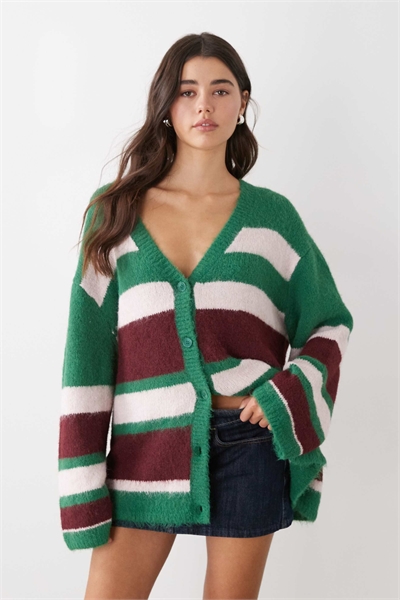 Кардиган свободного кроя артикул 153966905