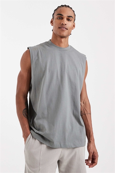 Футболка-майка Essentials свободного кроя артикул 154691982