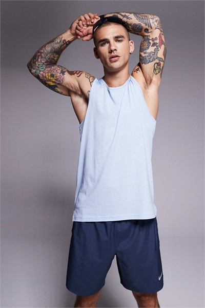 Легкая майка для йоги с быстрым высыханием и спинкой «рейсер» артикул 149293962