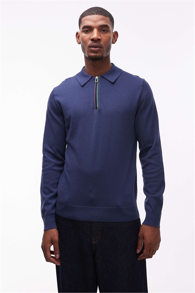 Свитер с полузастежкой-молнией артикул 153144265