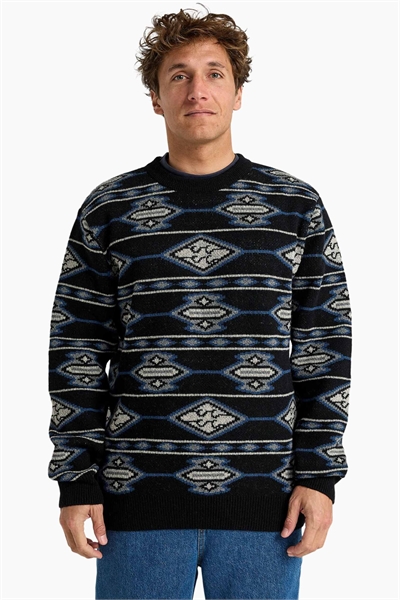 Свитер «Ранчеро» с круглым вырезом из акрила и шерсти артикул 150723955