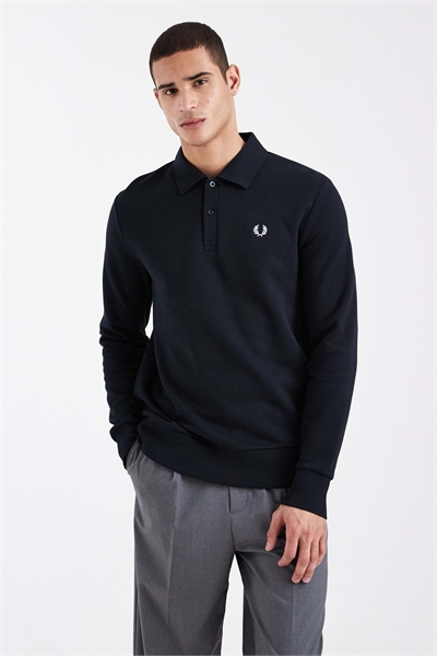 Свитшот-поло с логотипом Pique артикул 154716277