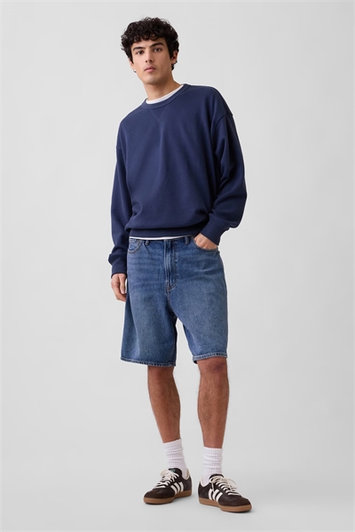 Очень мягкие джинсовые шорты свободного кроя артикул 155313205