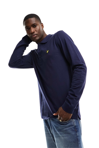 Поло с длинным рукавом Lyle & Scott артикул 133399957