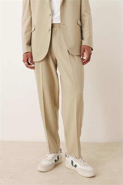 Брюки-кльош свободного кроя артикул 142911885