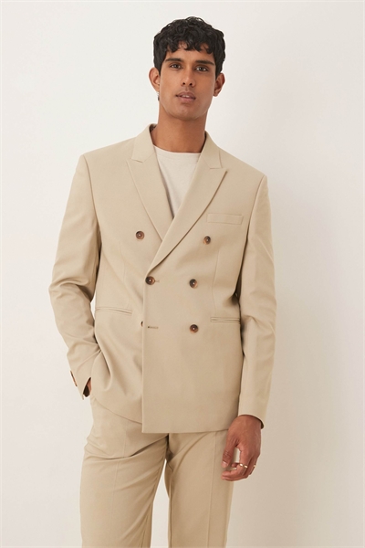 Двубортный пиджак классического кроя артикул 142911898