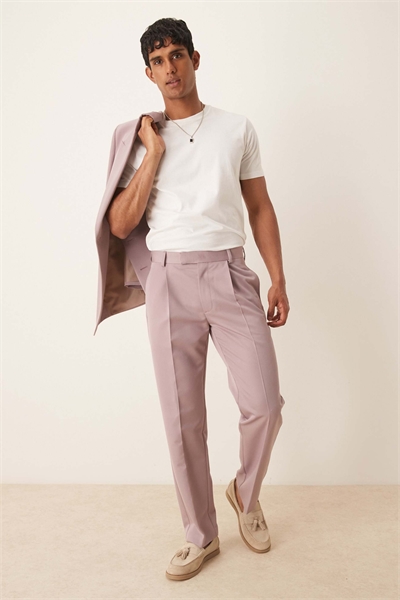 Брюки с прямыми брючинами артикул 141106077