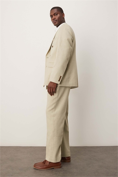 Брюки прямого кроя из смешанной шерсти артикул 140438598