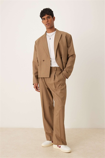 Брюки с широкими штанинами артикул 142509649