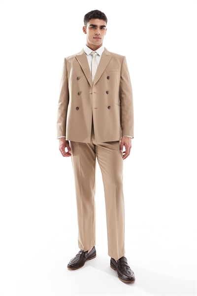 Двубортный пиджак классического кроя артикул 141530147