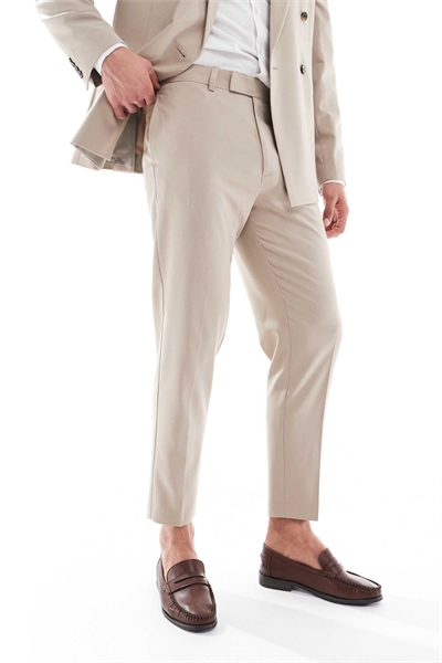 Брюки зауженного кроя артикул 141530154