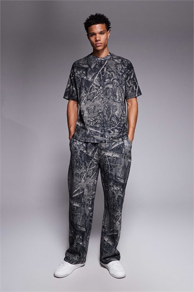 Джоггеры с прямыми брючинами артикул 151871304