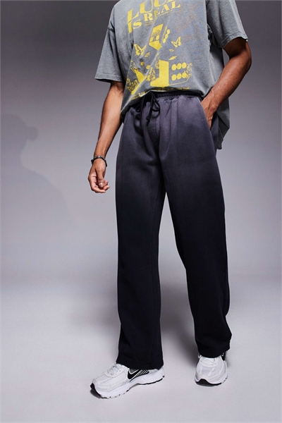 Джоггеры с прямыми брючинами артикул 149148466