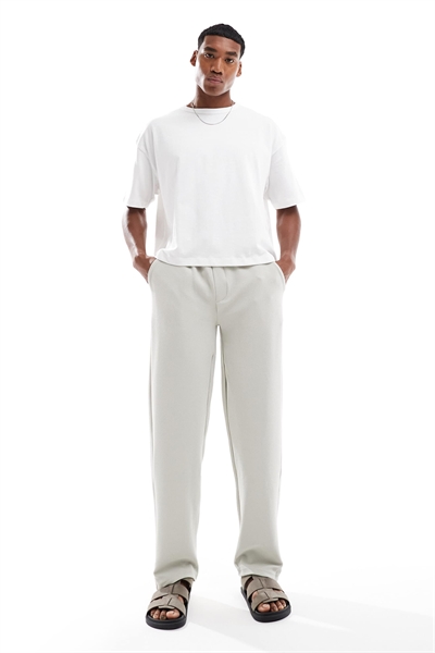 Джоггеры с прямыми брючинами артикул 148902167