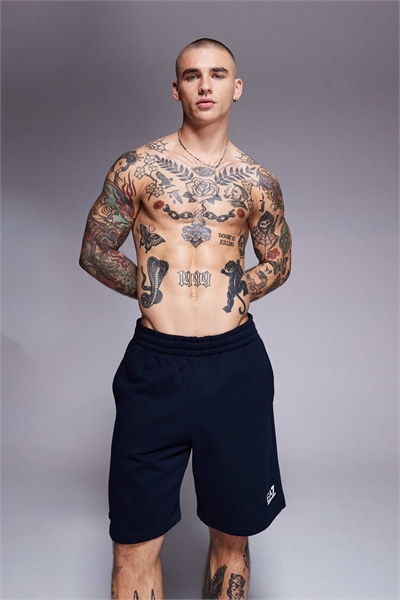 Шорты-джоггеры с логотипом Armani EA7 артикул 140028276