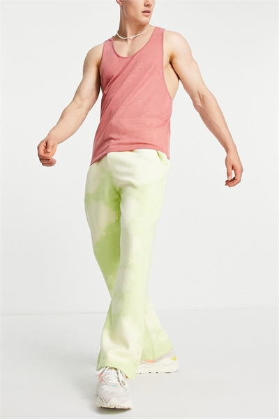 Джерсиевые джоггеры расклешенного кроя co-ord артикул 2046110