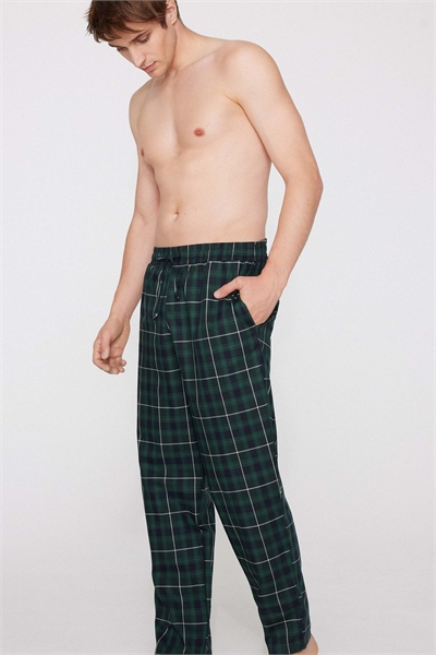 Брюки из хлопчатобумажной ткани с карманами артикул 155741716