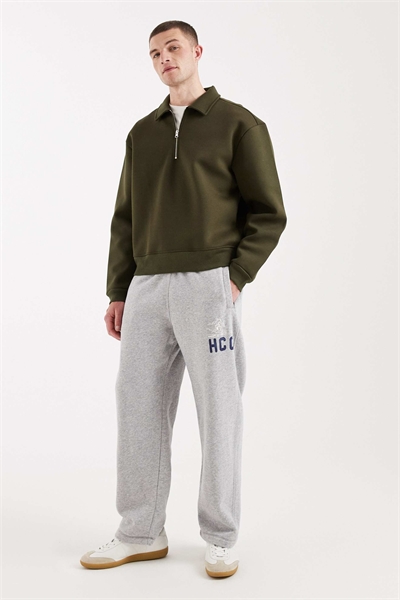 Штаны-джоггеры свободного кроя с манжетами и логотипом артикул 155120066