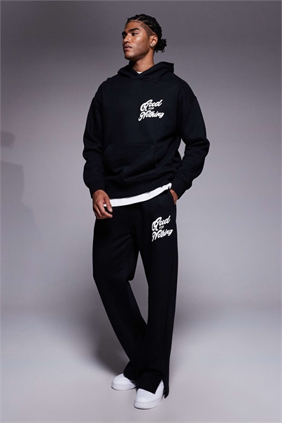 Джоггеры расклешенного кроя артикул 151111884