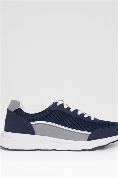 Кроссовки в ретро-стиле на шнурках артикул 152718021