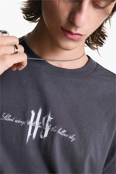 Стальное колье с двойной цепочкой, отделанное под серебро артикул 151462114