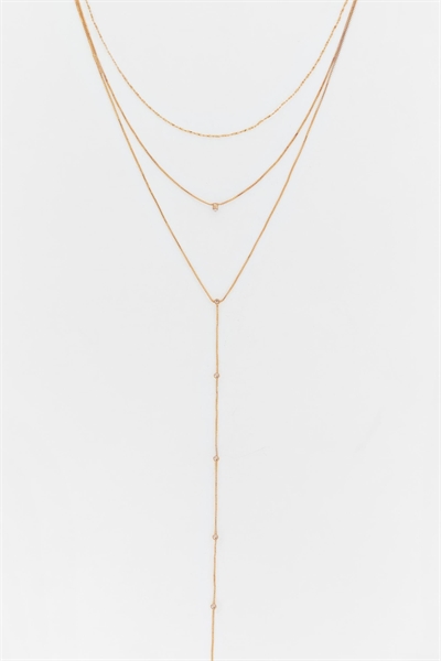 Набор из 3 ожерелий типа «лариат» артикул 156035585