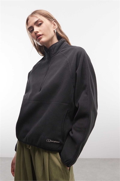 Флисовая кофта Bamburgh с застежкой-молнией, черного цвета артикул 155415239