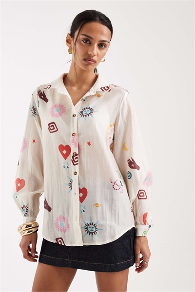 Рубашка с изображением Марли артикул 154891643