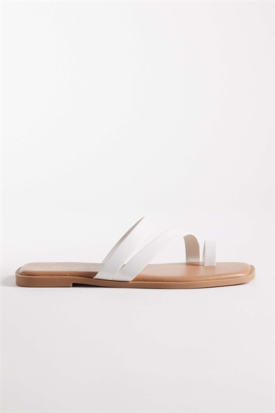 Сандалии с открытым носком и несколькими ремешками артикул 153493250