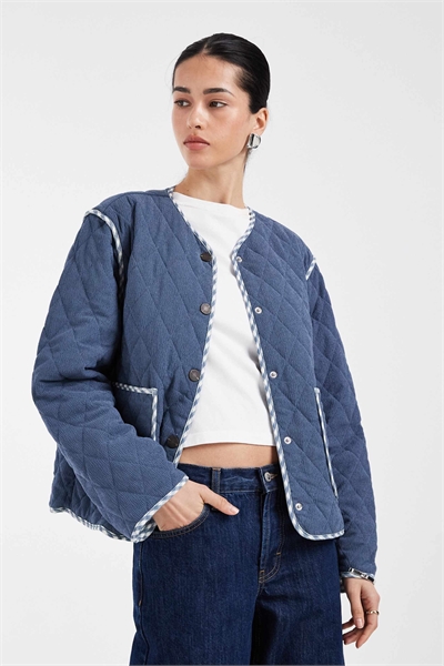 Двусторонняя стеганая куртка артикул 152906207