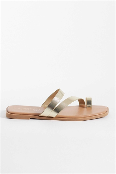 Сандалии с открытым носком и несколькими ремешками артикул 153493249