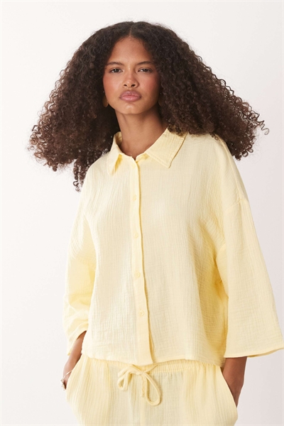 Рубашка из марли с укороченным кроем co-ord артикул 153118745