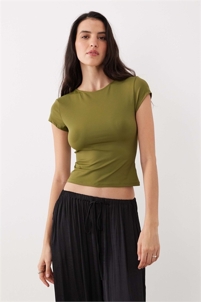 Футболка Slinky Baby из полиамида цвета хаки артикул 151965287