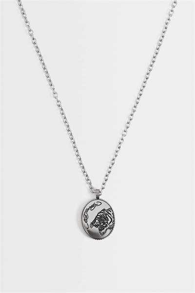 Кулон в форме тигра овальной формы артикул 154273718