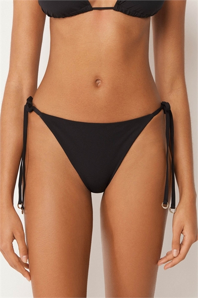 Бразильские бикини-трусики премиум-класса черного цвета артикул 156518057