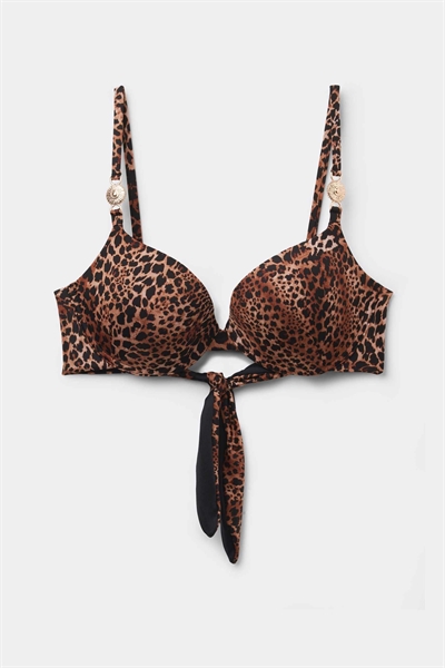 «Savage» — модель с коричневым леопардовым принтом артикул 156517980