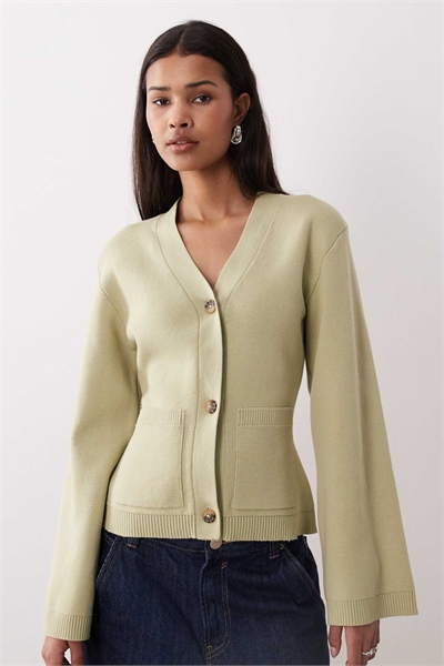 Кардиган с затянутой талией артикул 155334599