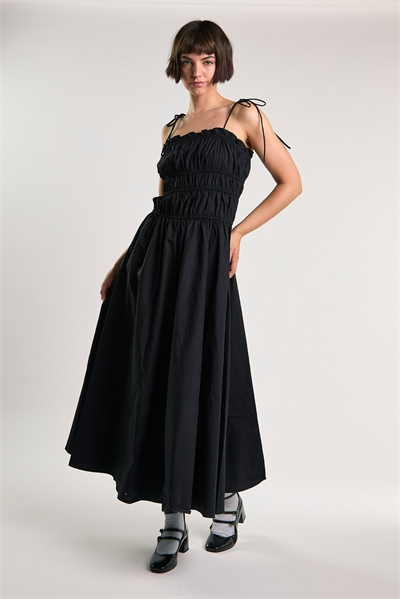 Платье с плиссированными бретелями артикул 155285938