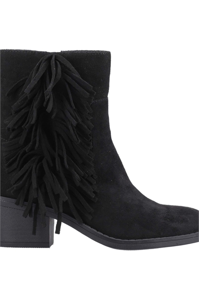 Ковбойские сапоги Yankee с кисточками, черные артикул 150094155