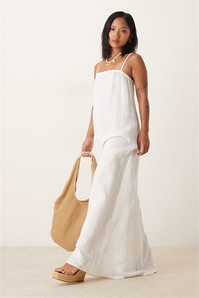 Макси-платье без рукавов с фактурной текстурой артикул 147083787