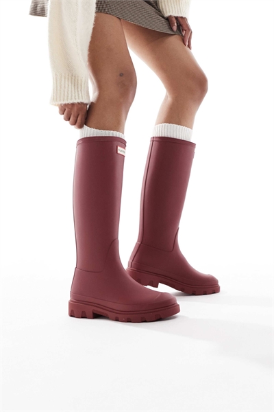 Высокие резиновые сапоги Downpour цвета мерло артикул 149631069