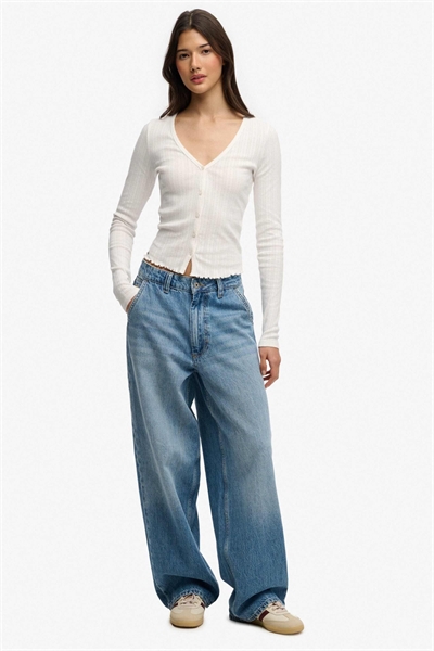 Спортивный кардиган с ажурной вязкой артикул 156045433