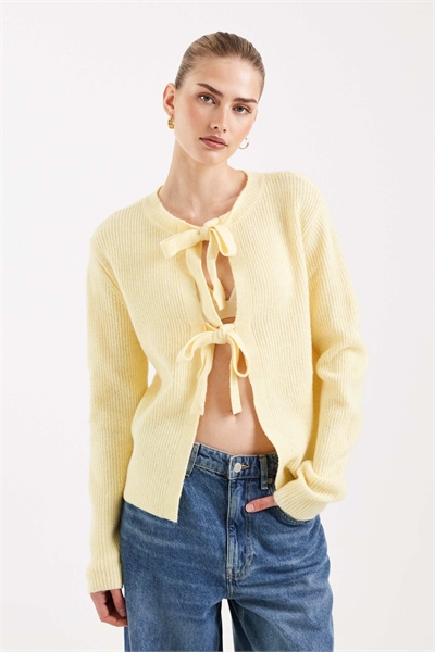 Кардиган с завязками спереди, который можно носить с обеих сторон артикул 149103057