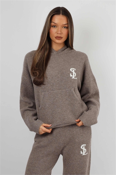 Толстовка с капюшоном Mari из плотной вязки артикул 154916055