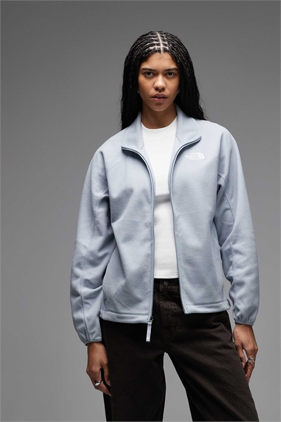 Флисовая кофта Oxara с полной застежкой-молнией, серого цвета артикул 154608905