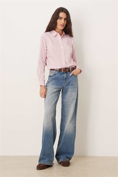 Рубашка свободного кроя артикул 152936998