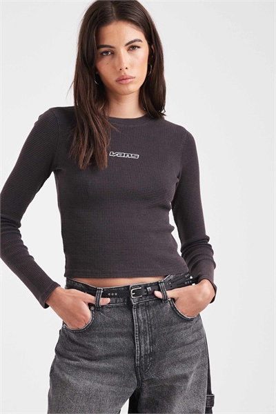 Футболка с длинным рукавом Teri Waffle артикул 153849751